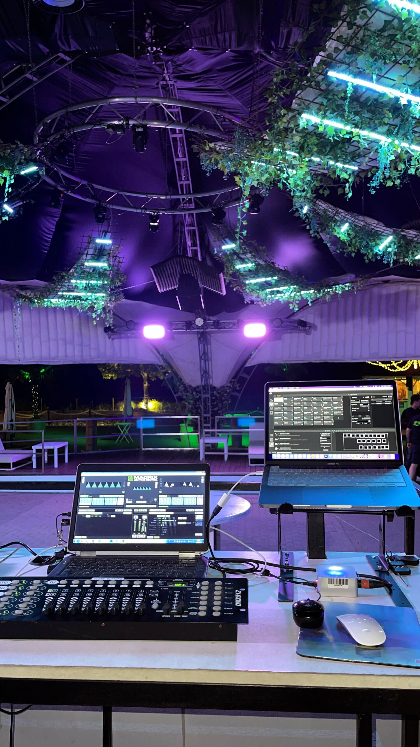 LIGHT FOR VILLAGE SUMMER DISCO